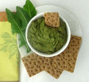 Dandelion-Avocado-Pesto